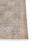 vintage beige and brown wool hand knotted Rug - Corner vintage beige and brown wool hand knotted Rug - Corner