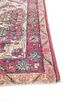 aalam pink and purple wool hand knotted Rug - Corner aalam pink and purple wool hand knotted Rug - Corner