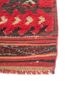kiaan red and orange wool hand knotted Rug - Corner kiaan red and orange wool hand knotted Rug - Corner