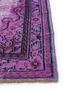 lacuna pink and purple wool hand knotted Rug - Corner lacuna pink and purple wool hand knotted Rug - Corner
