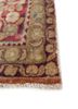 aalam pink and purple wool hand knotted Rug - Corner aalam pink and purple wool hand knotted Rug - Corner