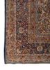 aalam pink and purple wool hand knotted Rug - Corner aalam pink and purple wool hand knotted Rug - Corner