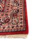aalam red and orange wool hand knotted Rug - Corner aalam red and orange wool hand knotted Rug - Corner