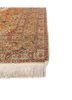 gulmarg red and orange silk hand knotted Rug - Corner gulmarg red and orange silk hand knotted Rug - Corner