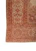 aalam red and orange wool hand knotted Rug - Corner aalam red and orange wool hand knotted Rug - Corner