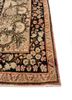 aalam green wool hand knotted Rug - Corner