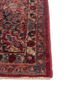 aalam pink and purple wool hand knotted Rug - Corner aalam pink and purple wool hand knotted Rug - Corner