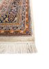 aalam blue wool hand knotted Rug - Corner aalam blue wool hand knotted Rug - Corner