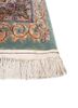 aalam ivory wool hand knotted Rug - Corner