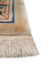 pechino ivory wool hand knotted Rug - Corner
