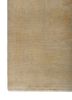 vintage blue wool hand knotted Rug - Corner