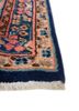 aalam blue wool hand knotted Rug - Corner aalam blue wool hand knotted Rug - Corner