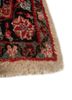 aalam red and orange wool hand knotted Rug - Corner aalam red and orange wool hand knotted Rug - Corner