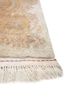 aalam gold wool hand knotted Rug - Corner