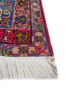 aalam red and orange wool hand knotted Rug - Corner aalam red and orange wool hand knotted Rug - Corner