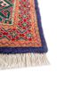 aalam blue wool hand knotted Rug - Corner aalam blue wool hand knotted Rug - Corner