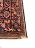 aalam beige and brown wool hand knotted Rug - Corner