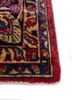 aalam red and orange wool hand knotted Rug - Corner aalam red and orange wool hand knotted Rug - Corner