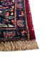 aalam blue wool hand knotted Rug - Corner aalam blue wool hand knotted Rug - Corner