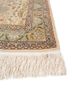 gulmarg green silk hand knotted Rug - Corner