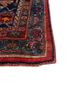 aalam blue wool hand knotted Rug - Corner aalam blue wool hand knotted Rug - Corner