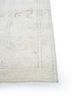 vintage ivory wool hand knotted Rug - Corner vintage ivory wool hand knotted Rug - Corner