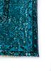 lacuna blue wool hand knotted Rug - Corner lacuna blue wool hand knotted Rug - Corner