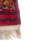 aalam blue wool hand knotted Rug - Corner aalam blue wool hand knotted Rug - Corner