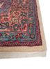 aalam pink and purple wool hand knotted Rug - Corner aalam pink and purple wool hand knotted Rug - Corner