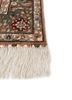 gulmarg red and orange silk hand knotted Rug - Corner gulmarg red and orange silk hand knotted Rug - Corner