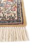 aalam ivory wool hand knotted Rug - Corner