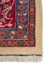 aalam blue wool hand knotted Rug - Corner aalam blue wool hand knotted Rug - Corner