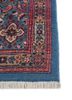 aalam blue wool hand knotted Rug - Corner aalam blue wool hand knotted Rug - Corner