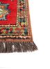 aalam blue wool hand knotted Rug - Corner aalam blue wool hand knotted Rug - Corner
