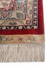 gulmarg red and orange silk hand knotted Rug - Corner gulmarg red and orange silk hand knotted Rug - Corner