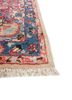 aalam blue wool hand knotted Rug - Corner aalam blue wool hand knotted Rug - Corner