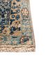 aalam blue wool hand knotted Rug - Corner aalam blue wool hand knotted Rug - Corner