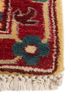 aalam green wool hand knotted Rug - Corner