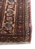 aalam blue wool hand knotted Rug - Corner aalam blue wool hand knotted Rug - Corner