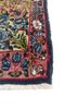 aalam blue wool hand knotted Rug - Corner aalam blue wool hand knotted Rug - Corner
