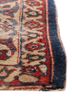 aalam blue wool hand knotted Rug - Corner aalam blue wool hand knotted Rug - Corner