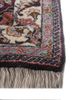 aalam blue wool hand knotted Rug - Corner aalam blue wool hand knotted Rug - Corner