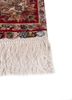 gulmarg red and orange silk hand knotted Rug - Corner gulmarg red and orange silk hand knotted Rug - Corner