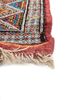 nayaab pink and purple wool flat weaves Rug - Corner nayaab pink and purple wool flat weaves Rug - Corner