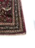 aalam green wool hand knotted Rug - Corner aalam green wool hand knotted Rug - Corner