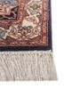 aalam blue wool and silk hand knotted Rug - Corner aalam blue wool and silk hand knotted Rug - Corner