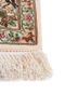aalam blue wool and silk hand knotted Rug - Corner aalam blue wool and silk hand knotted Rug - Corner