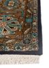 gulmarg blue silk hand knotted Rug - Corner gulmarg blue silk hand knotted Rug - Corner