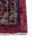 aalam red and orange wool hand knotted Rug - Corner aalam red and orange wool hand knotted Rug - Corner