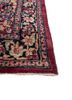 aalam red and orange wool hand knotted Rug - Corner aalam red and orange wool hand knotted Rug - Corner